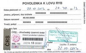 Povolenka k lovu ryb
